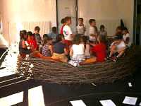 Photo de l'atelier : � chaque nid son histoire.